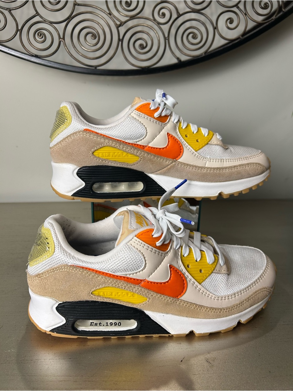 Nike Air Max 90 SE M Frank Rudy Pressure FB4315-100 Men’s 7 Women’s 8.5